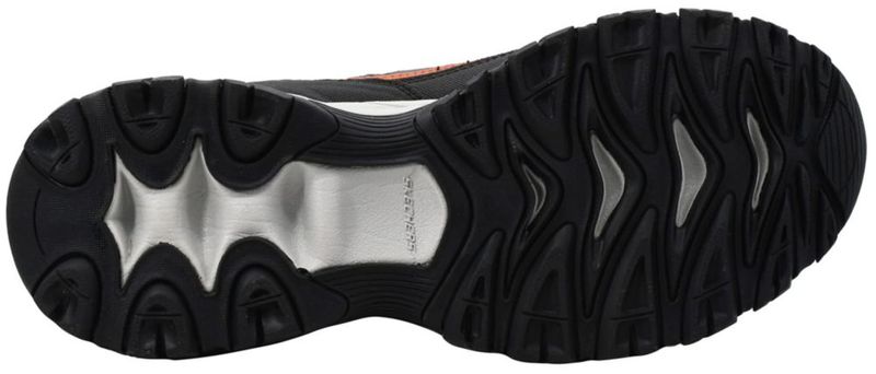 Tenis Skechers Afterburn 27 cm Carbón/Naranja