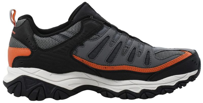 Tenis Skechers Afterburn 27 cm Carbón/Naranja