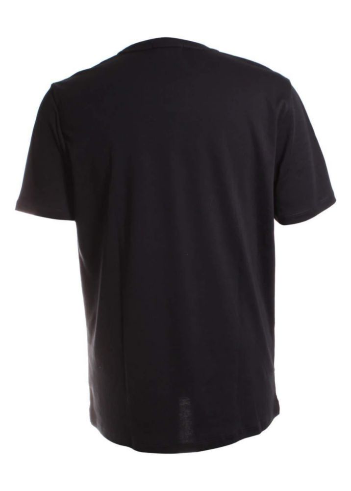 Camiseta Robert Barakett negra de cuello redondo talla grande