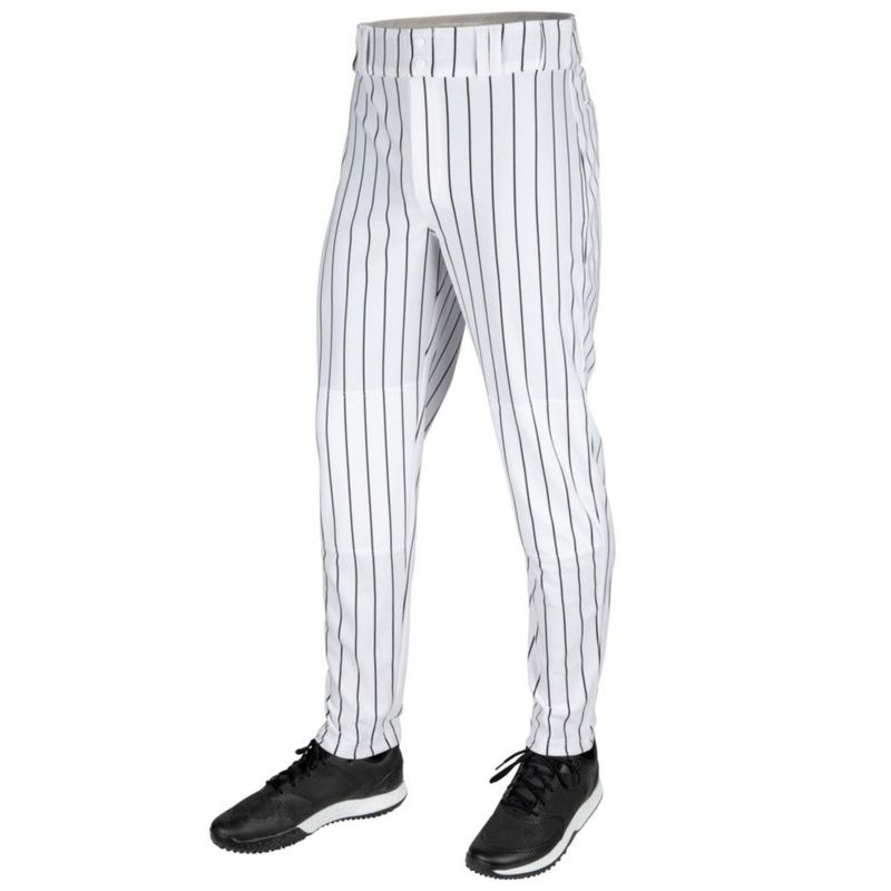 Pantalones de béisbol CHAMPRO Adulto L Blanco/Negro a rayas