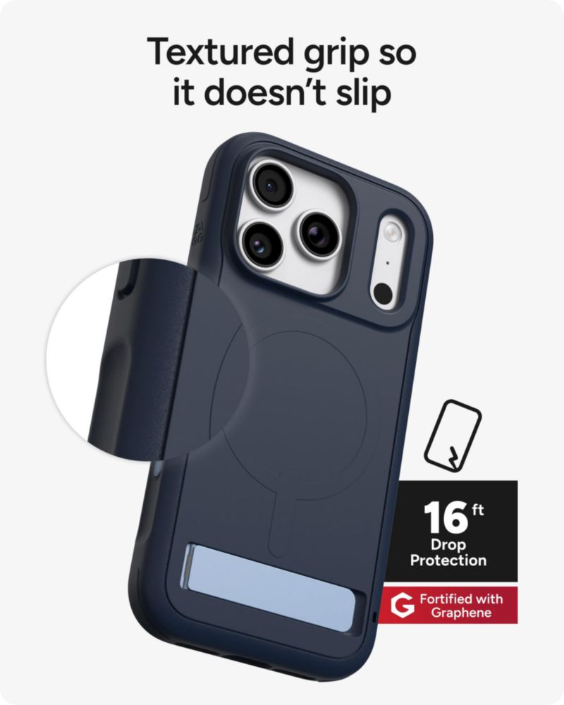 Funda ZAGG Sedona para iPhone 18/17 Pro Azul
