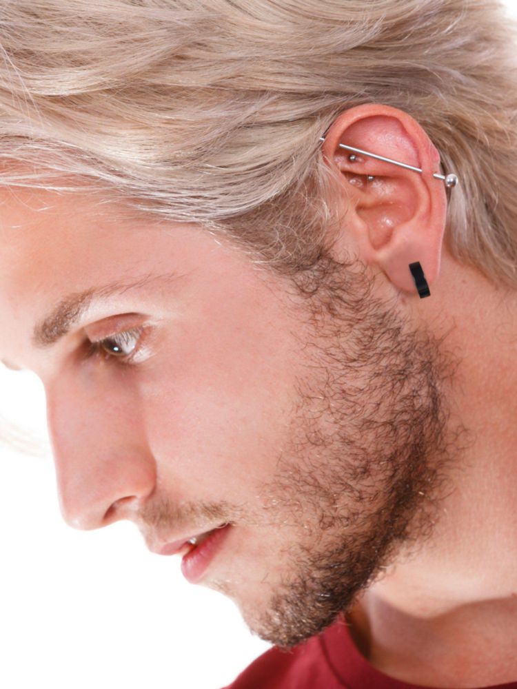 Pendientes Mudder 8 piezas sin perforar de clip