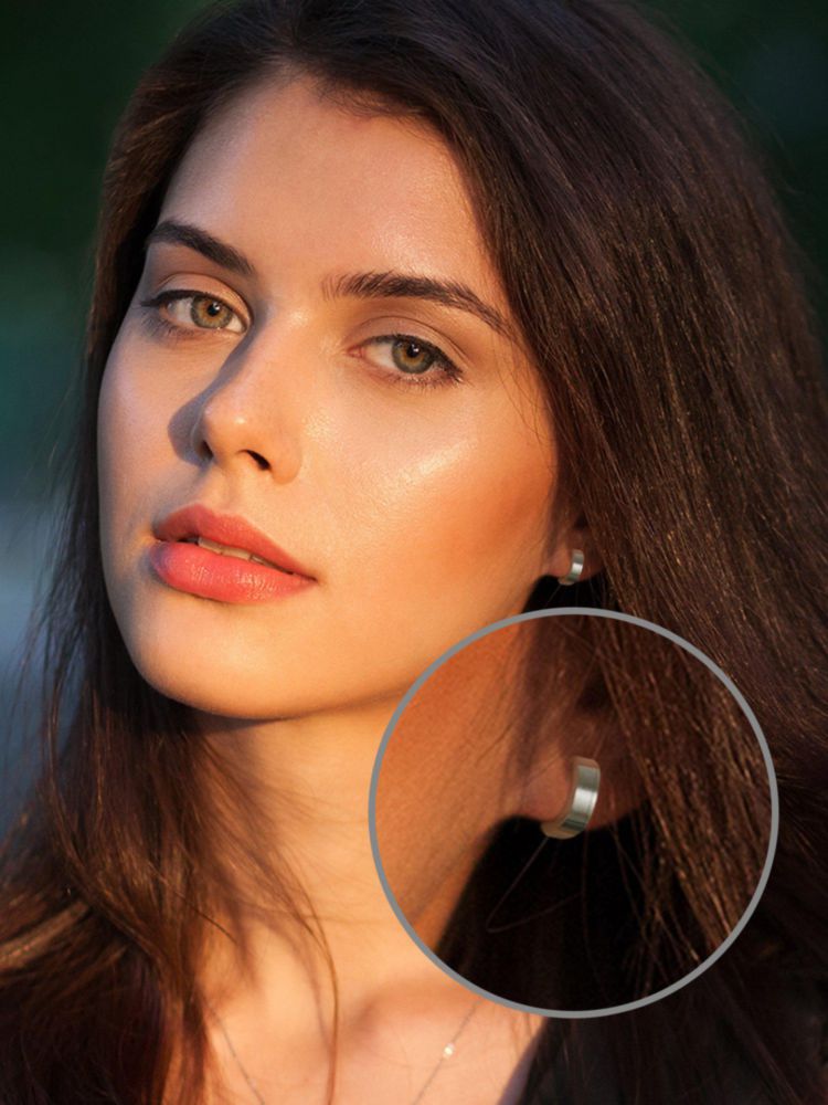 Pendientes Mudder 8 piezas sin perforar de clip
