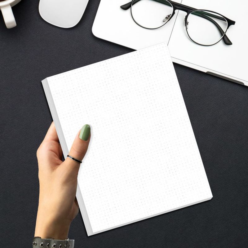 Hojas sueltas Yaridar A4 21 cm 100 gsm blanco 100 hojas