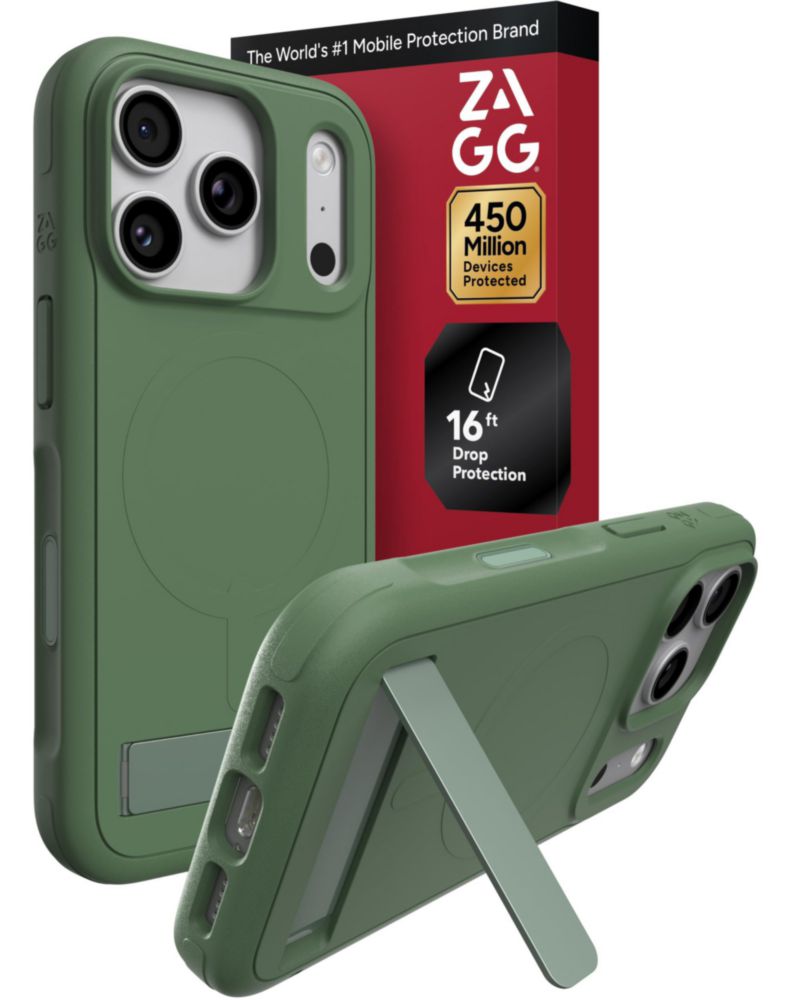 Funda ZAGG Sedona para iPhone 18/17 Pro – Verde