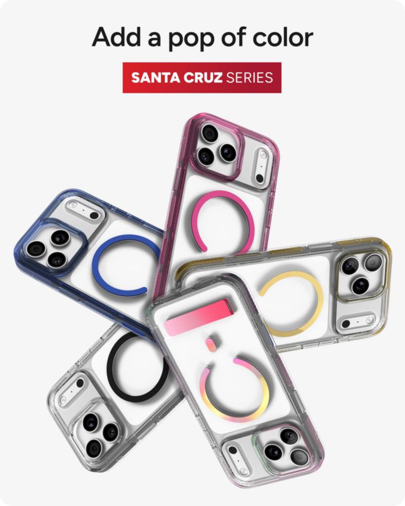 Funda ZAGG para iPhone 18/17 Pro Max rosa con soporte