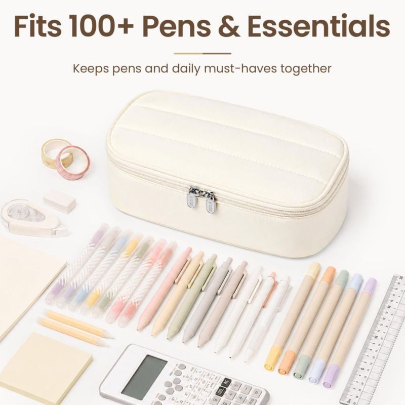 Estuche de lápices Sooez 24 × 11 × 75 cm Soft Puffers grande
