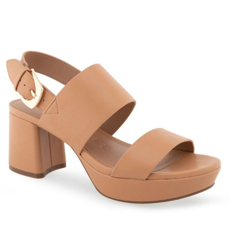 Sandalia Plataforma Aerosoles CAMILIA Natural 7M