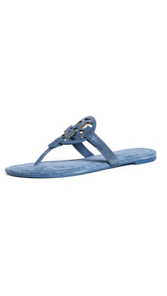 Sandalia Tory Burch Miller Azul Suave 5.5 US