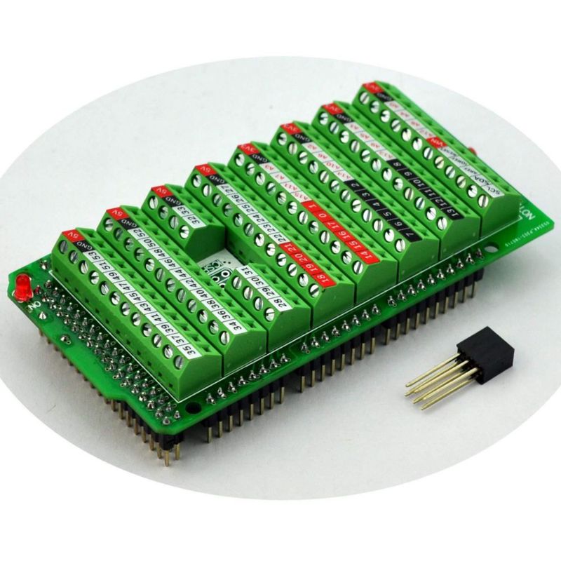 Bloque de Terminales Electrónicos-Salon para Arduino MEGA-2560