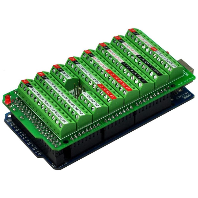 Bloque de Terminales Electrónicos-Salon para Arduino MEGA-2560