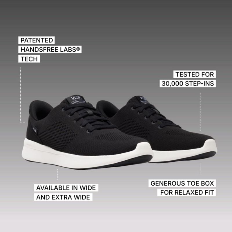 Zapatos Kizik Lima 2 sin atar de deslizamiento sin manos para hombre