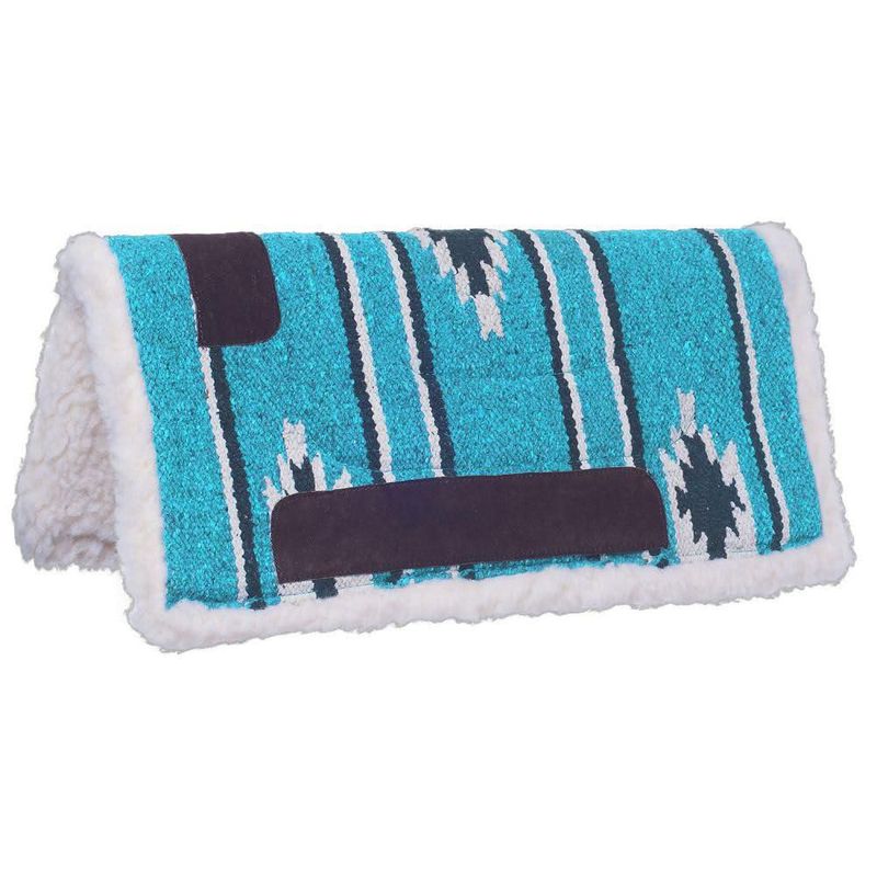 Cojín de Silla Tough 1 48x48 cm Turquesa/Negro/Crema