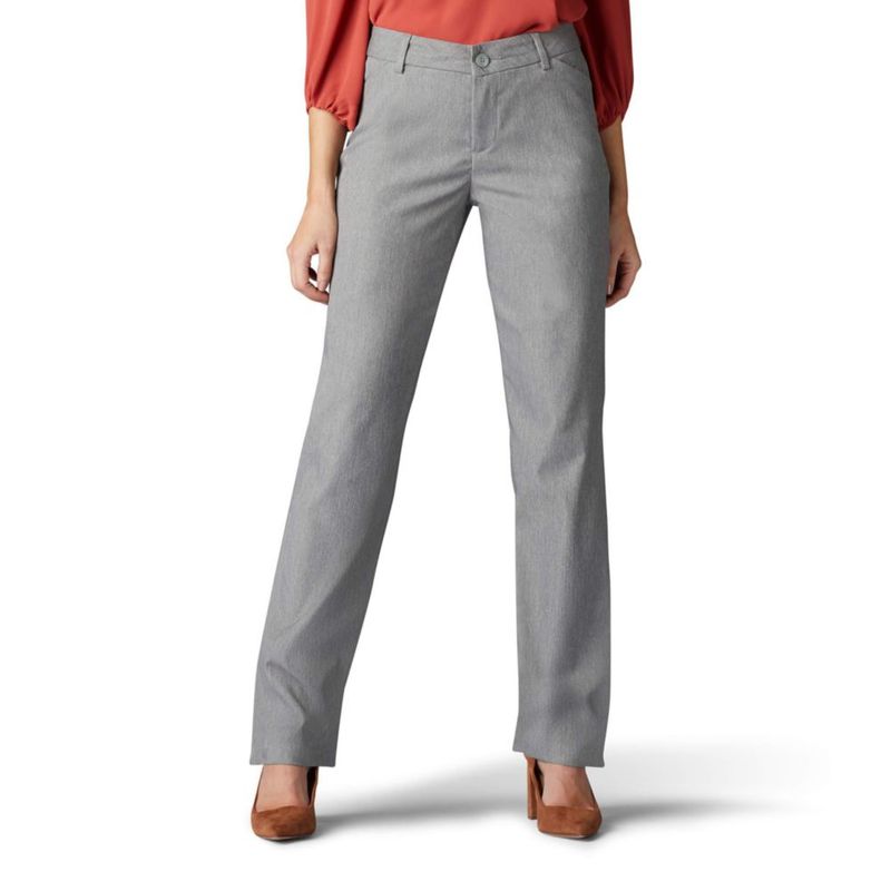 Pantalones Lee Corte Relajado 74 cm Gris Jaspeado