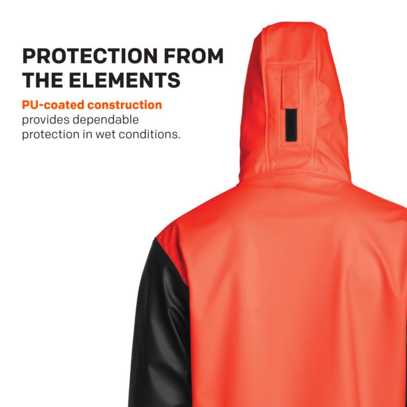 Anorak Grundéns Neptune Naranja Talla S