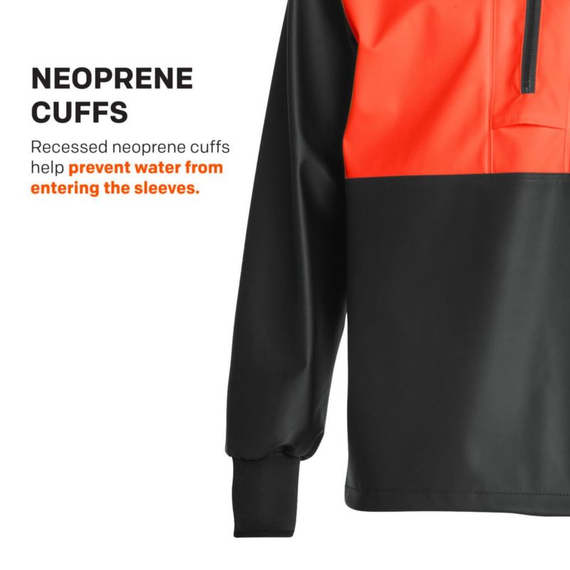 Anorak Grundéns Neptune Naranja Talla S