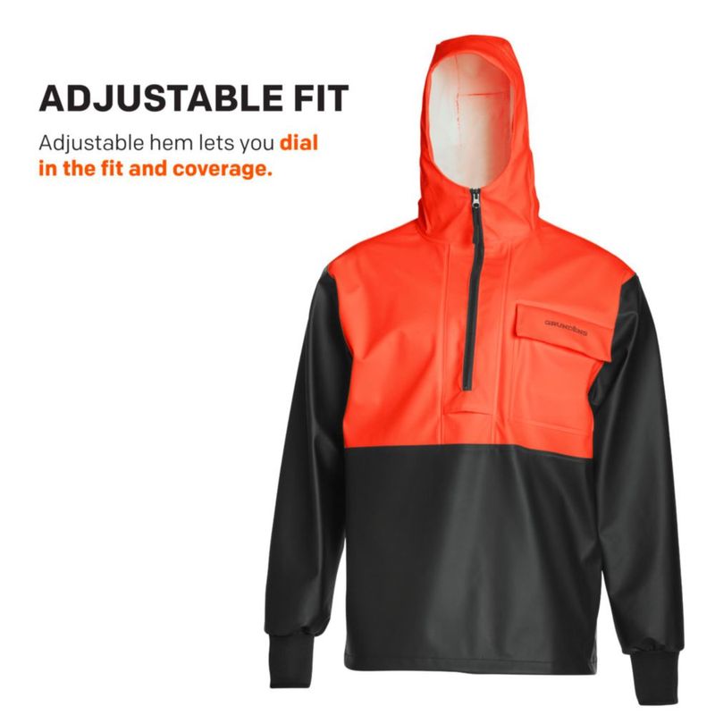 Anorak Grundéns Neptune Naranja Talla S
