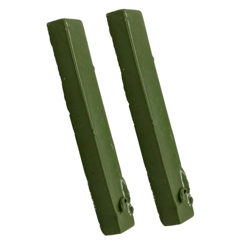 Cera DOP SuperDi 2 piezas verde para formar y pulir lapidaria