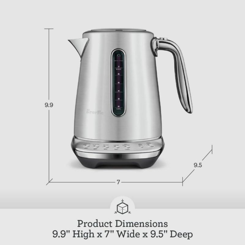 Hervidor de Agua Breville Luxe Rojo 17 L 110‑120 V