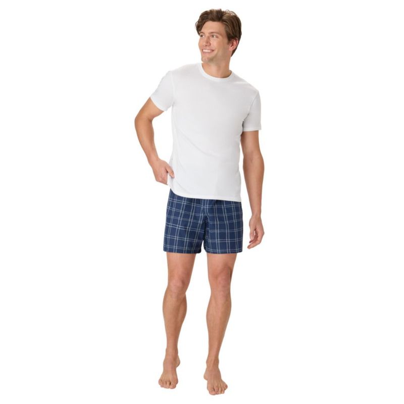 Calzoncillos tipo bóxer Hanes pack de 6 de mezcla algodón‑poliéster con absorción de humedad