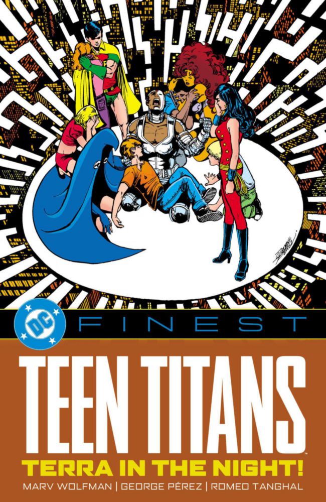DC Comics Cómic de los Teen Titans: Terra en la noche