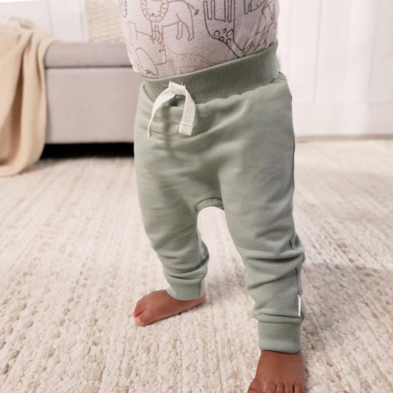 PANTALONES jogger para bebé niño Gerber – Pack de 3 (6‑9 meses)