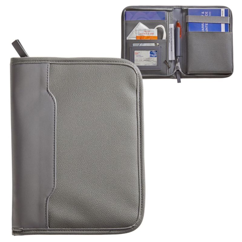 CADDY Estuche para Manual del Propietario High Road de Cuero Sintético