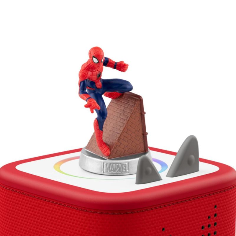 Figura de acción Tonies Marvel Pack de 3: Spider-Man Iron Man y Capitán América (Sam Wilson)