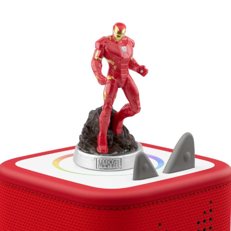 Figura de acción Tonies Marvel Pack de 3: Spider-Man Iron Man y Capitán América (Sam Wilson)
