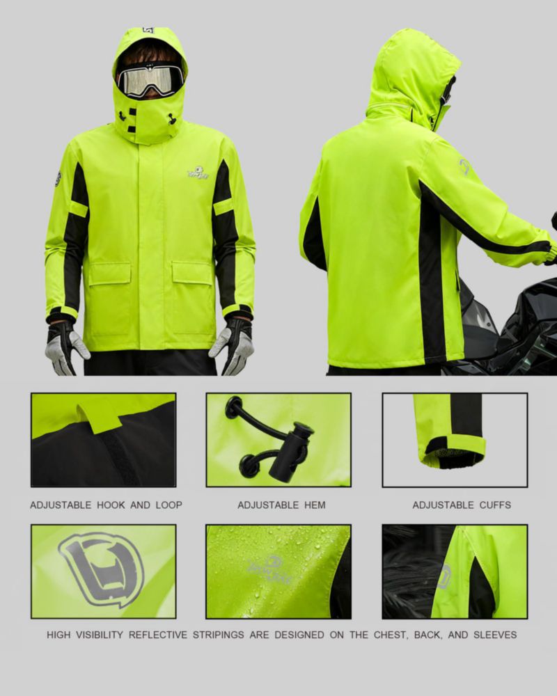 Traje impermeable para motocicleta IRON JIA'S