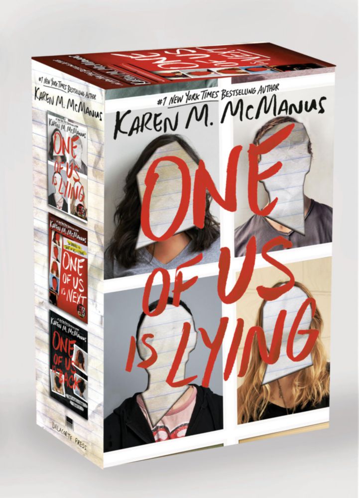 Colección de libros de la serie One of Us Is Lying – Delacorte Press