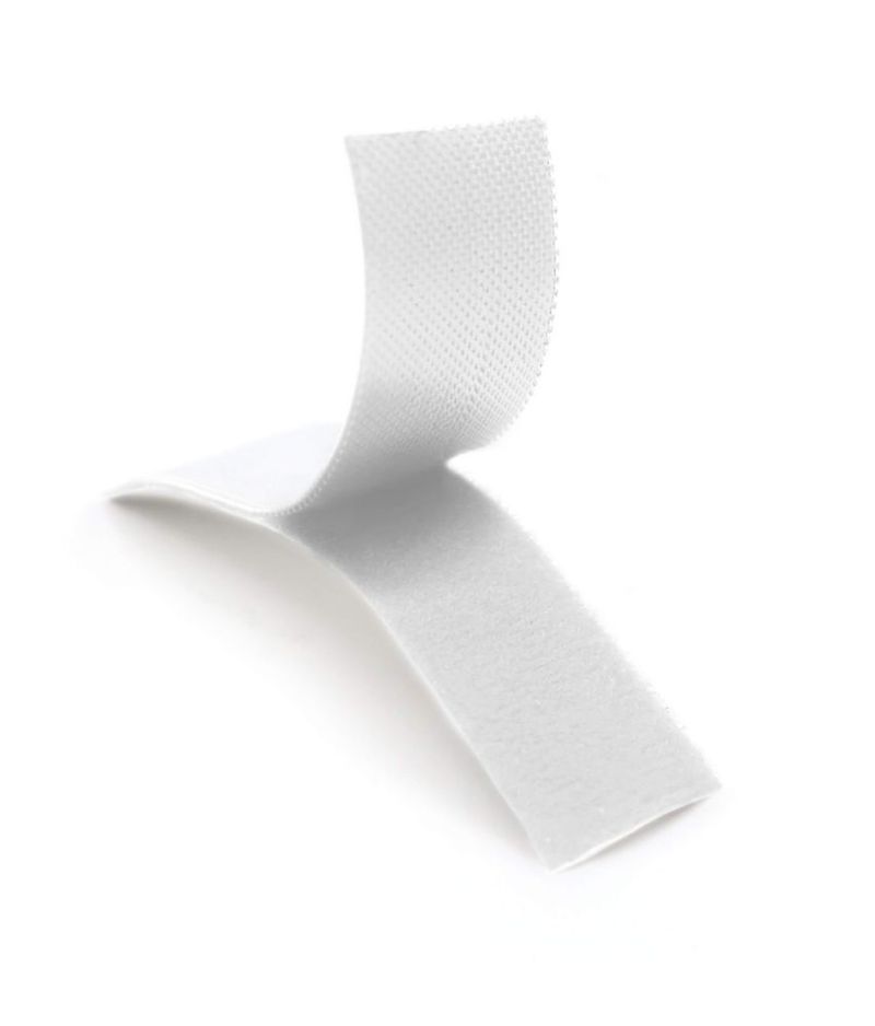 Cinta de gancho y bucle VELCRO 61 cm x 19 cm Blanco