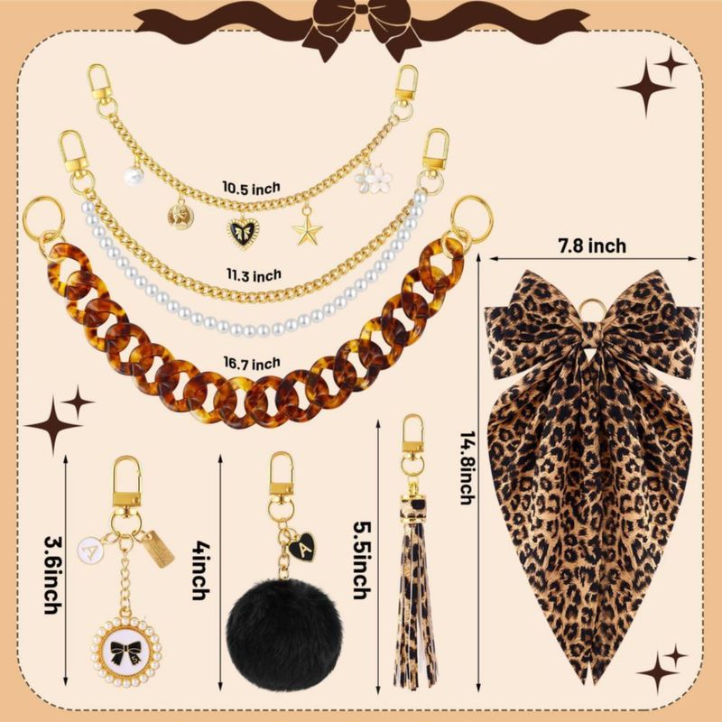 Accesorios para bolso tote Wurosi set de 7 piezas para Camino