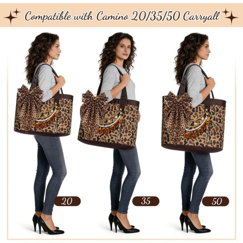 Accesorios para bolso tote Wurosi set de 7 piezas para Camino