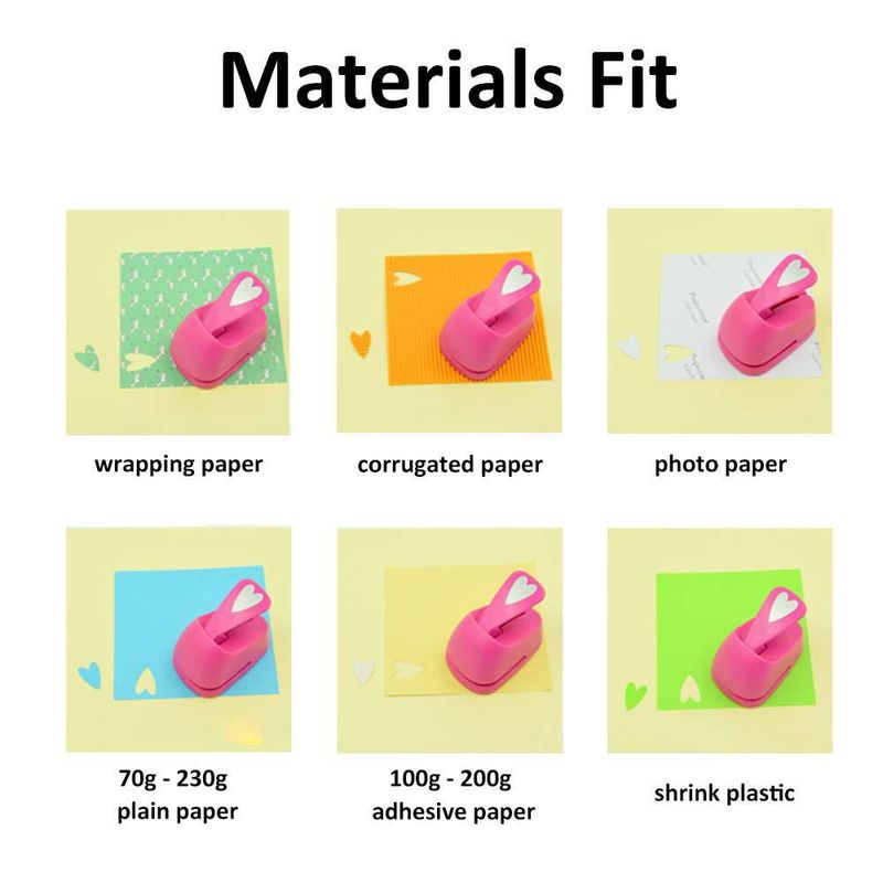 Perforadora de Papel en Forma de Corazón ASPERFFORT de 5 cm