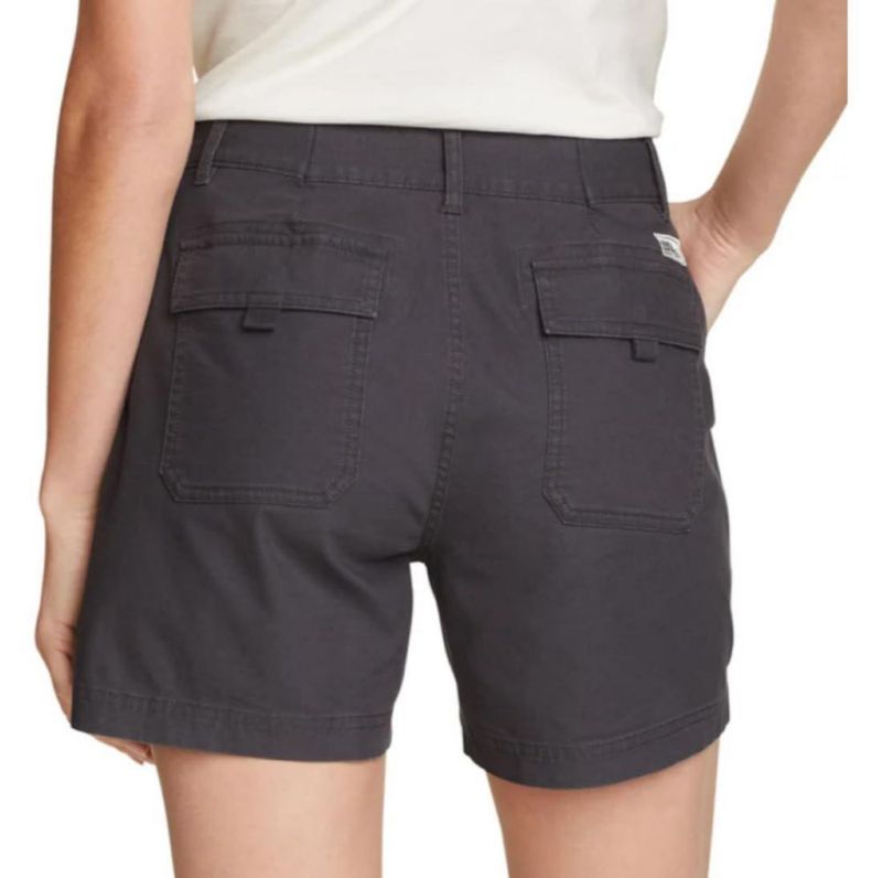 SHORTS Eddie Bauer 10 Negro Stretch Ripstop