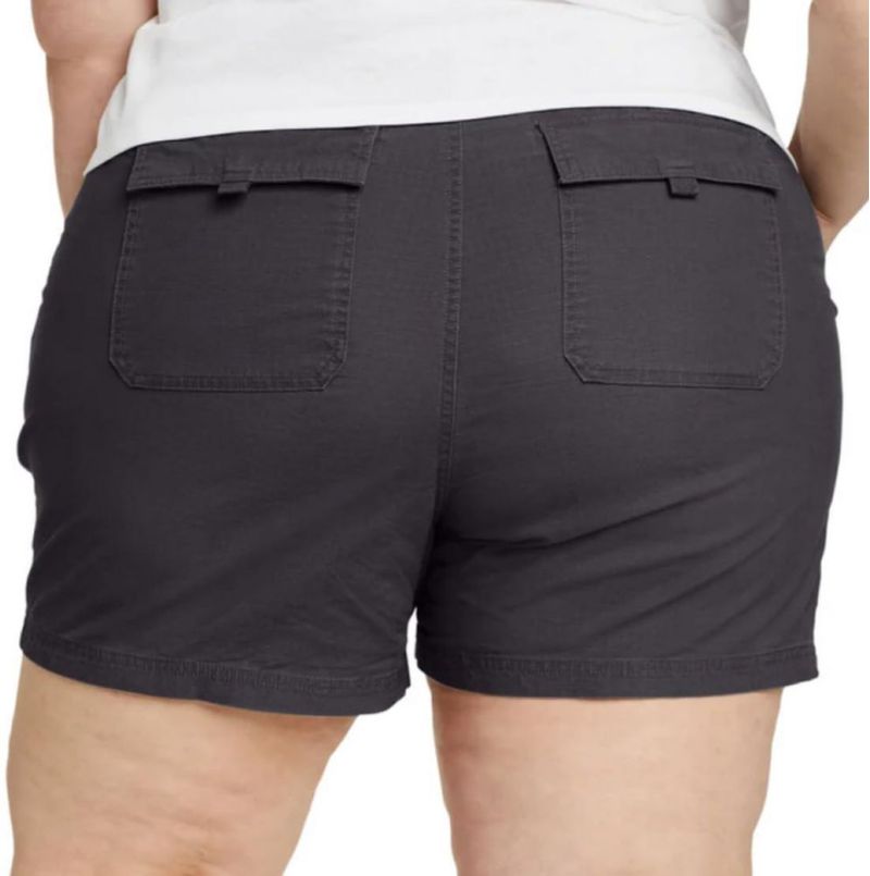 SHORTS Eddie Bauer 10 Negro Stretch Ripstop