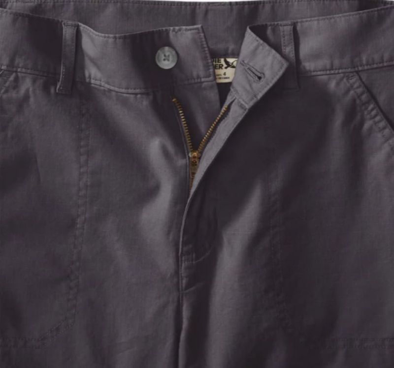 SHORTS Eddie Bauer 10 Negro Stretch Ripstop