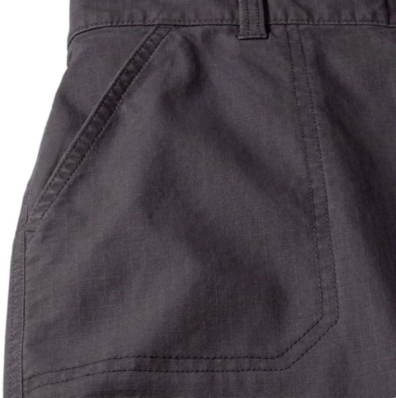 SHORTS Eddie Bauer 10 Negro Stretch Ripstop