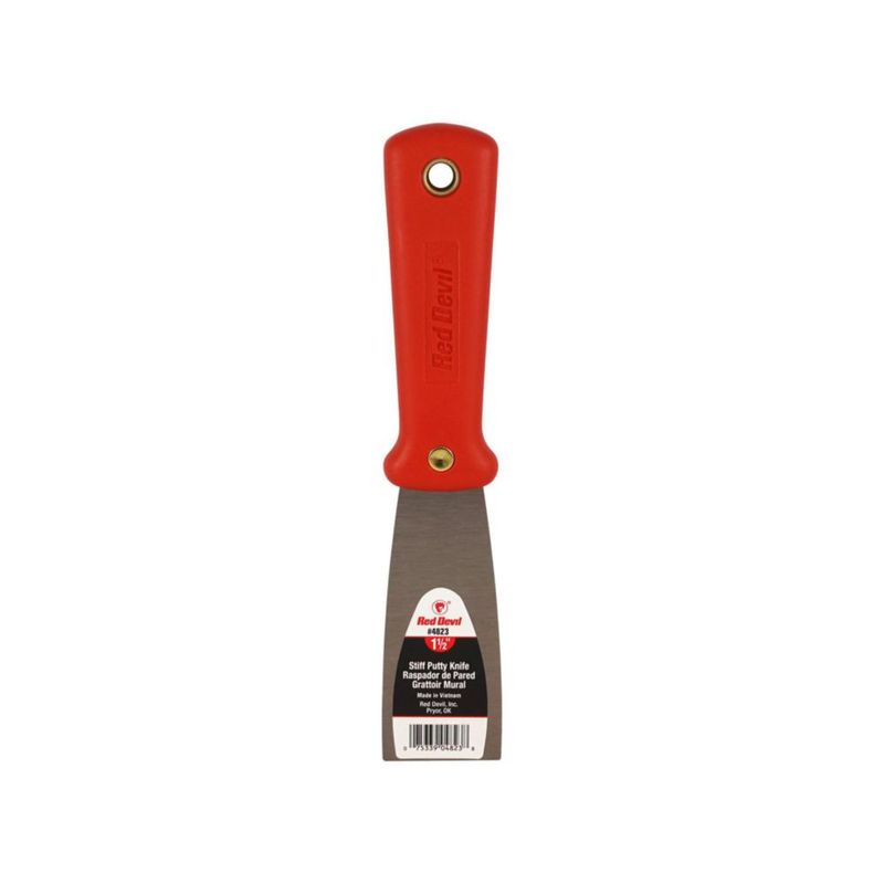Espátula de masilla Red Devil 38 cm hoja rígida