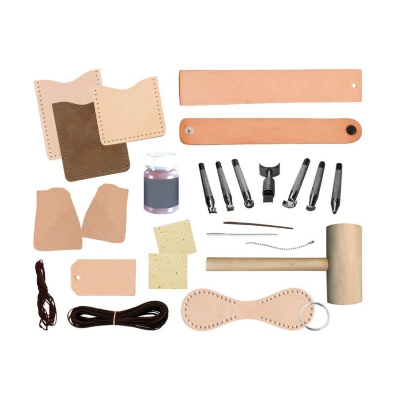 Kit de marroquinería Realeather Explore para principiantes