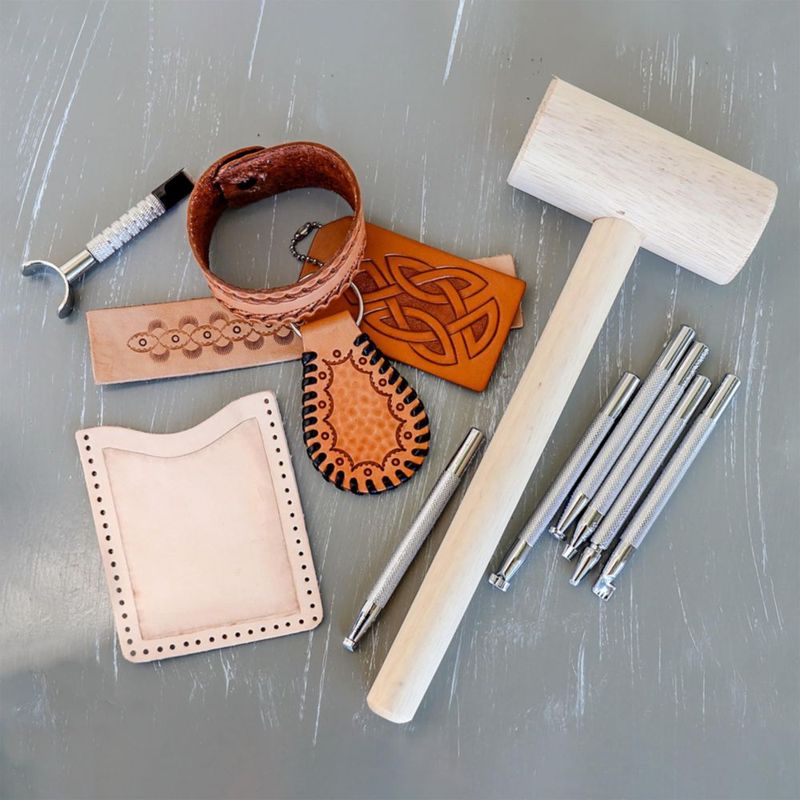 Kit de marroquinería Realeather Explore para principiantes