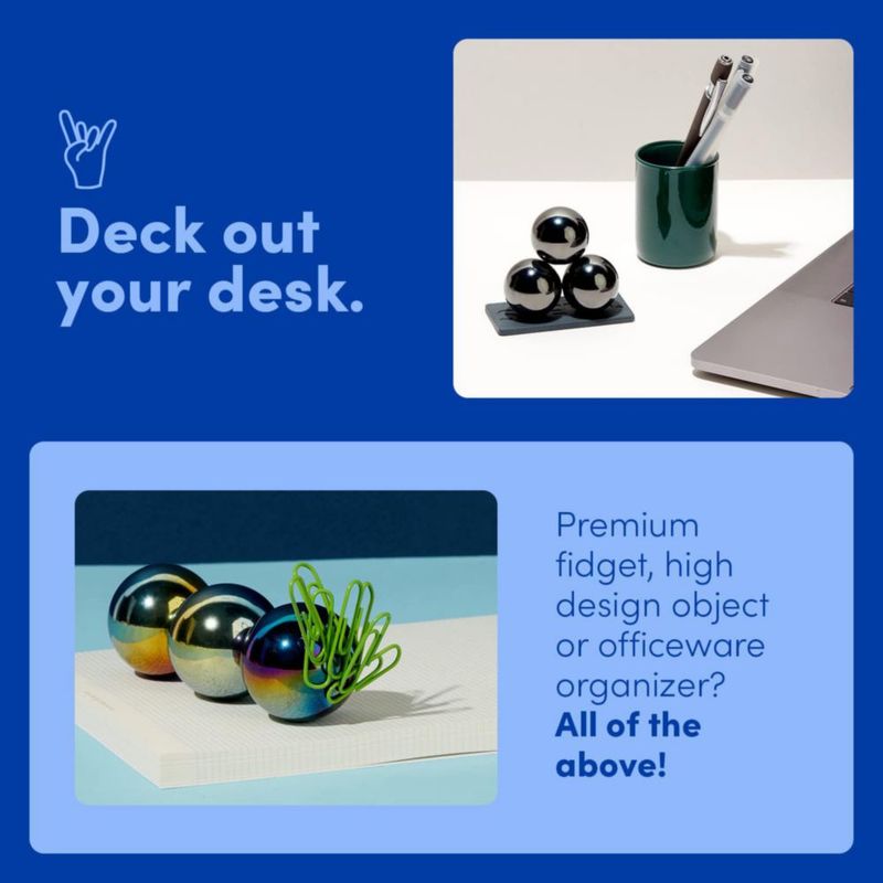 Pelotas magnéticas Fidget Toy Speks Supers para adultos y adolescentes