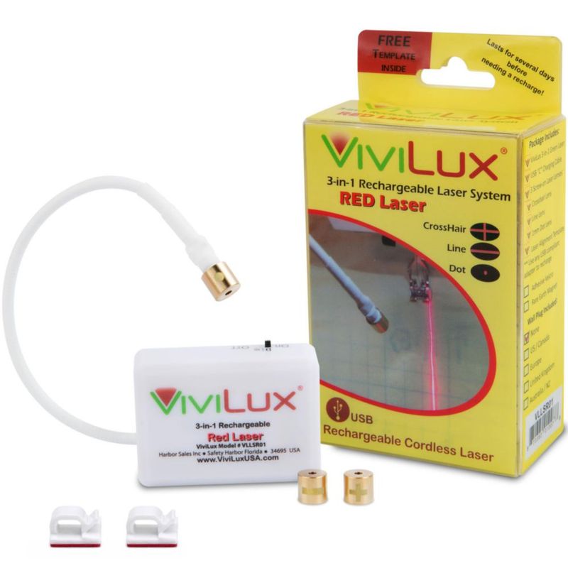 Guía Láser ViviLux 3 en 1 Inalámbrica Recargable