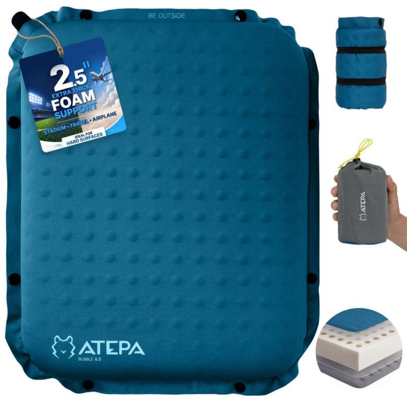 Cojín Inflable para Asiento ATEPA XL 42 cm Azul