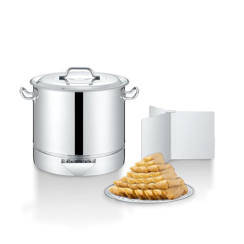 Vaporizador de Tamales Concord 30 cuartos de acero inoxidable