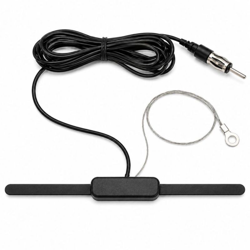 Antena Votex Oculta AM/FM 34 cm Cable de 80"