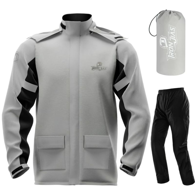 Equipo de lluvia IRON JIA'S - Traje impermeable para motocicleta