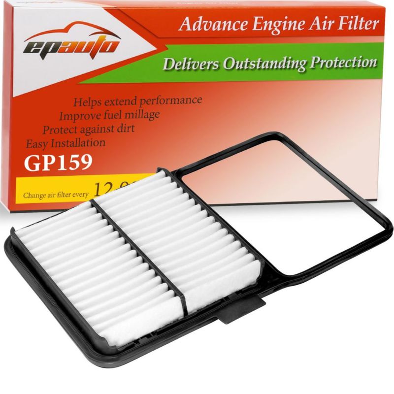 Filtro de aire del motor EPAuto GP159 para Toyota Prius 2004-2009
