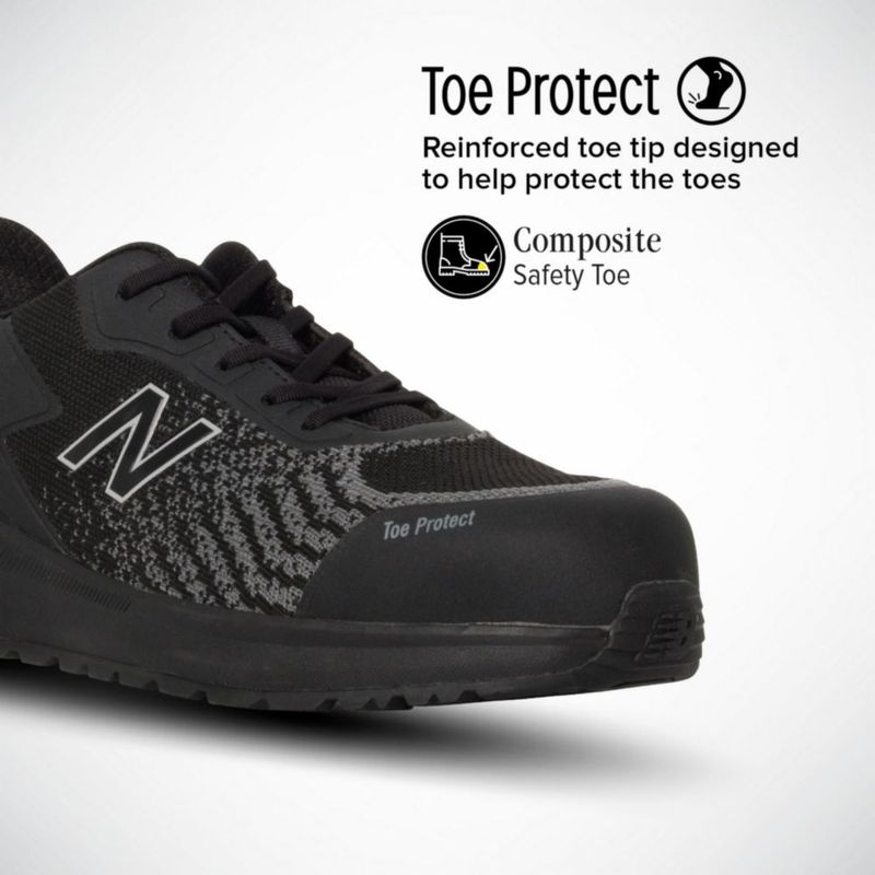 ZAPATILLAS New Balance Speedware 29 cm Negro Puntera Compuesta